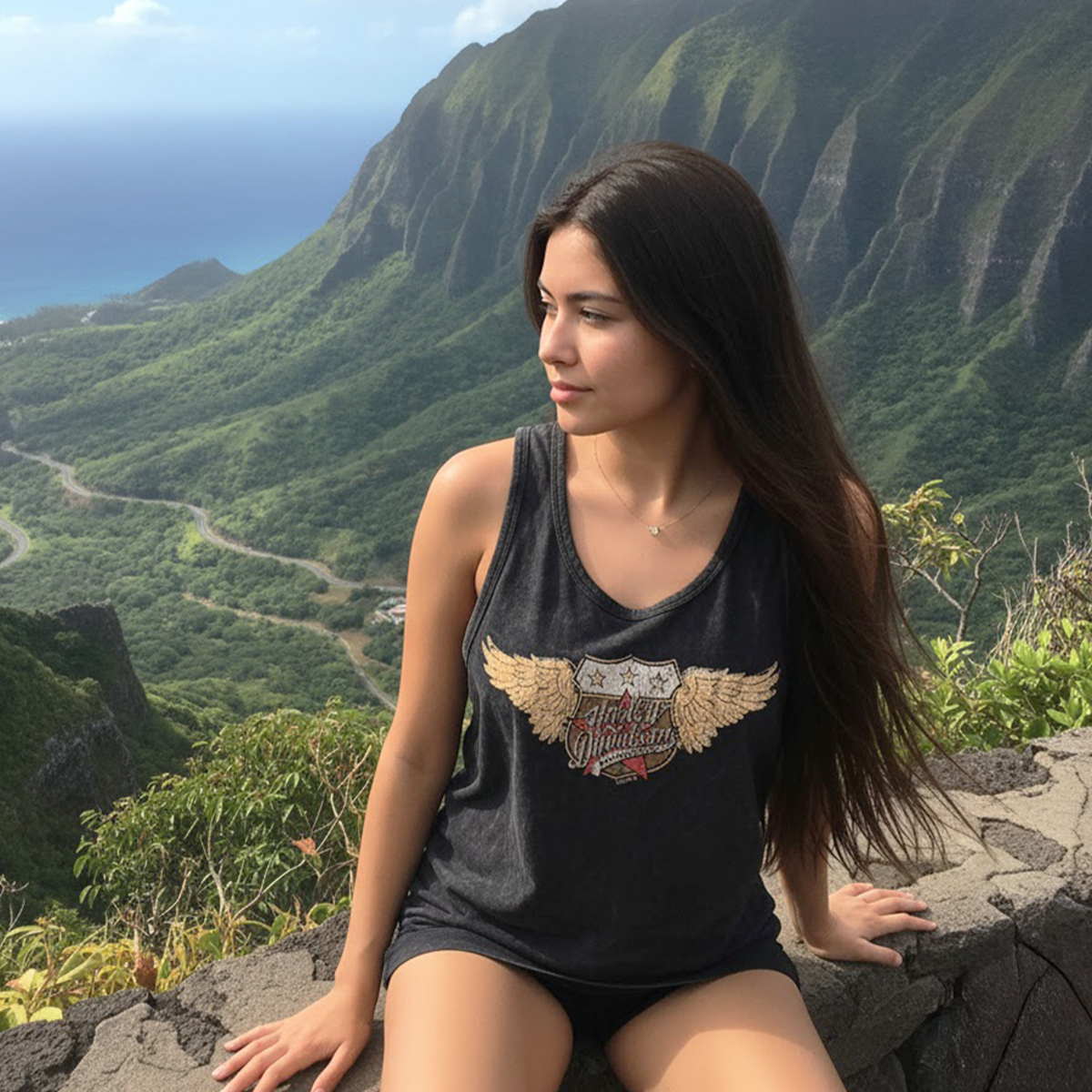 Harley-Davidson Women's Winged Badge Tank Top