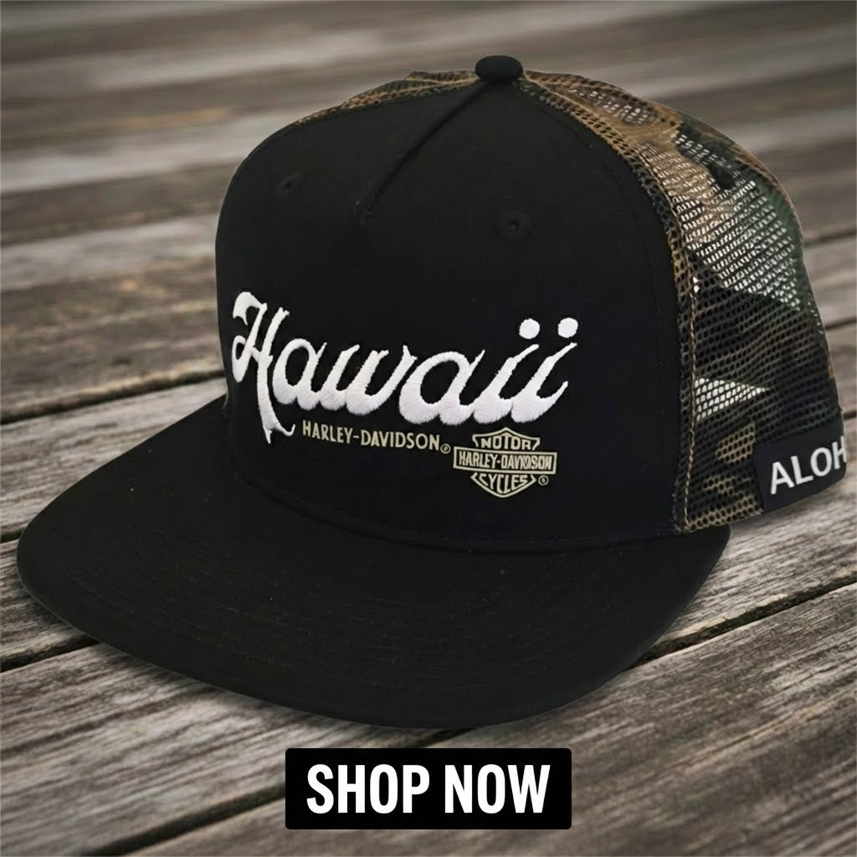 Pacific Harley-Davidson Headwear