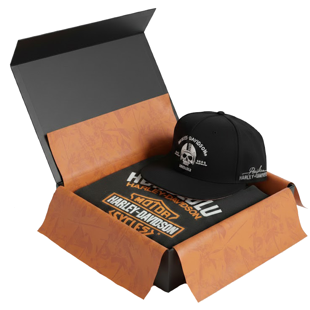 Harley-Davidson Men's H-D Original T-Shirt & Cap Set