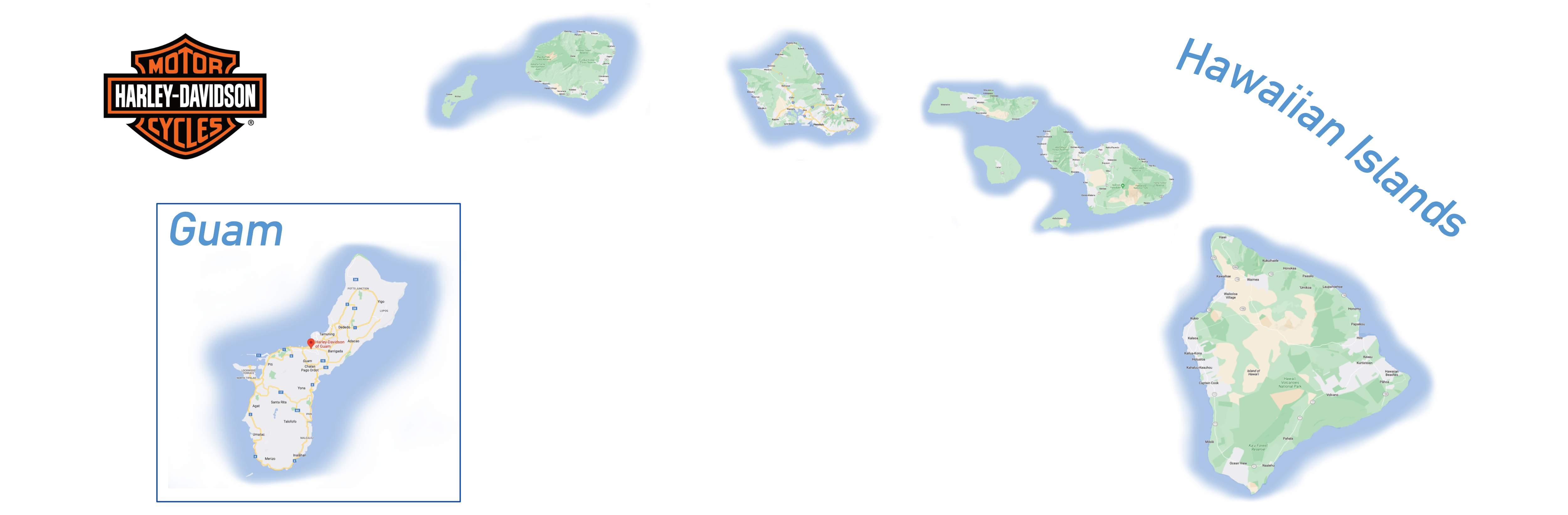 Pacific Harley-Davidson Map