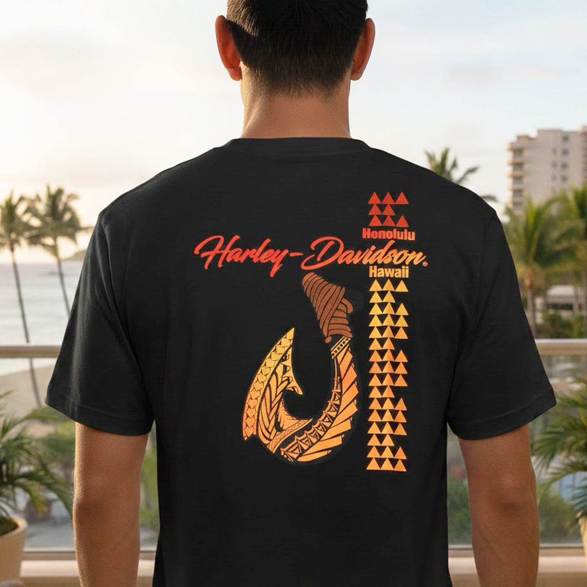 Harley-Davidson Men's Makau Black T-Shirt