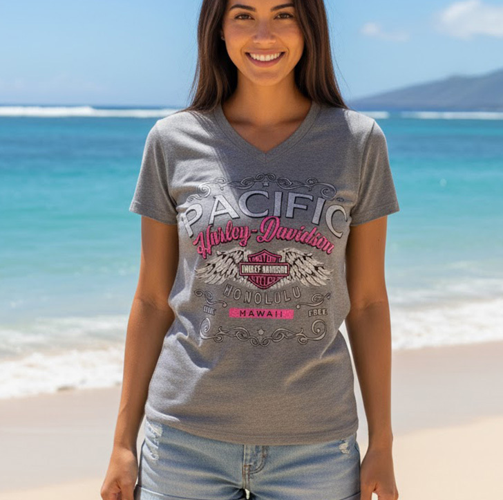 Harley-Davidson Women's Wing Tee