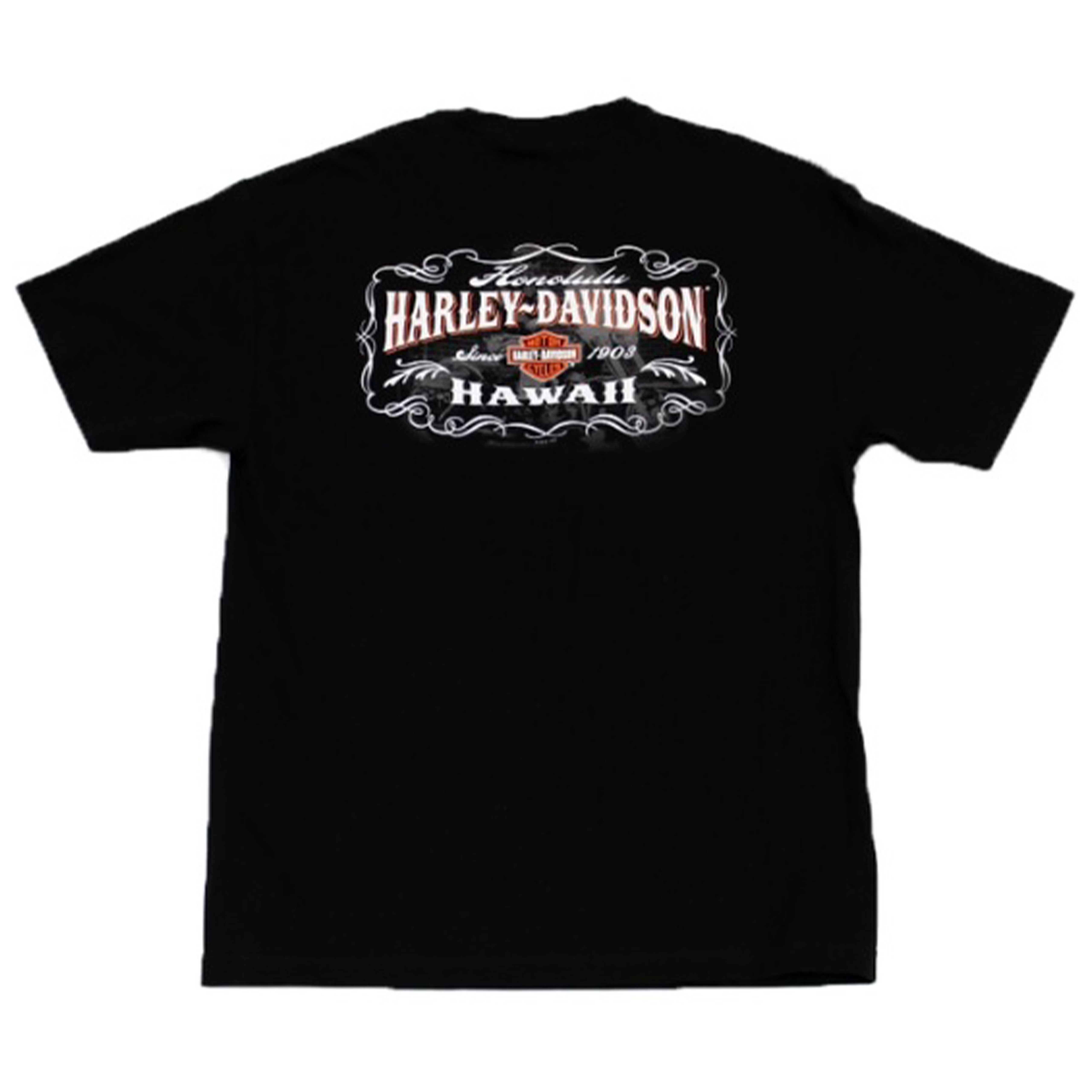 Harley-Davidson Men's Vintage Art Black T-Shirt