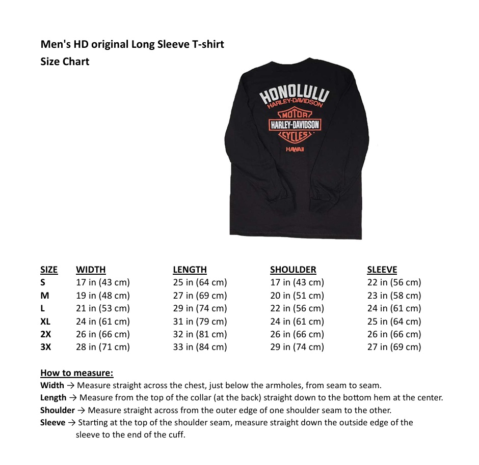 Harley-Davidson Men's HD Original Long Sleeve T-Shirt