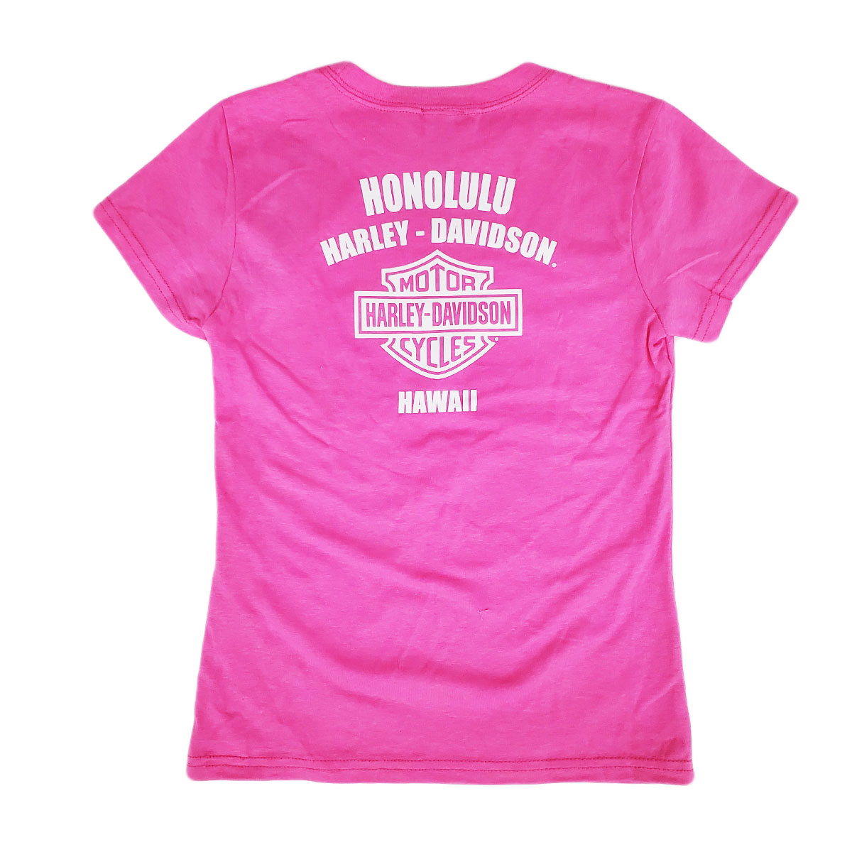 Harley-Davidson Girl's Beauty Script Little Girls' Crew-Neck Tee