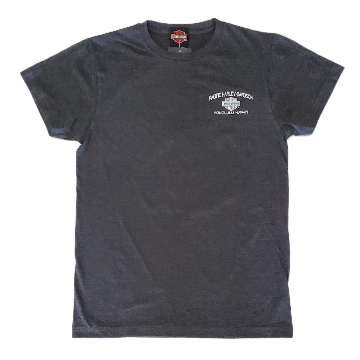 Harley-Davidson Men's Skull Palms T-Shirt – Charcoal Heather