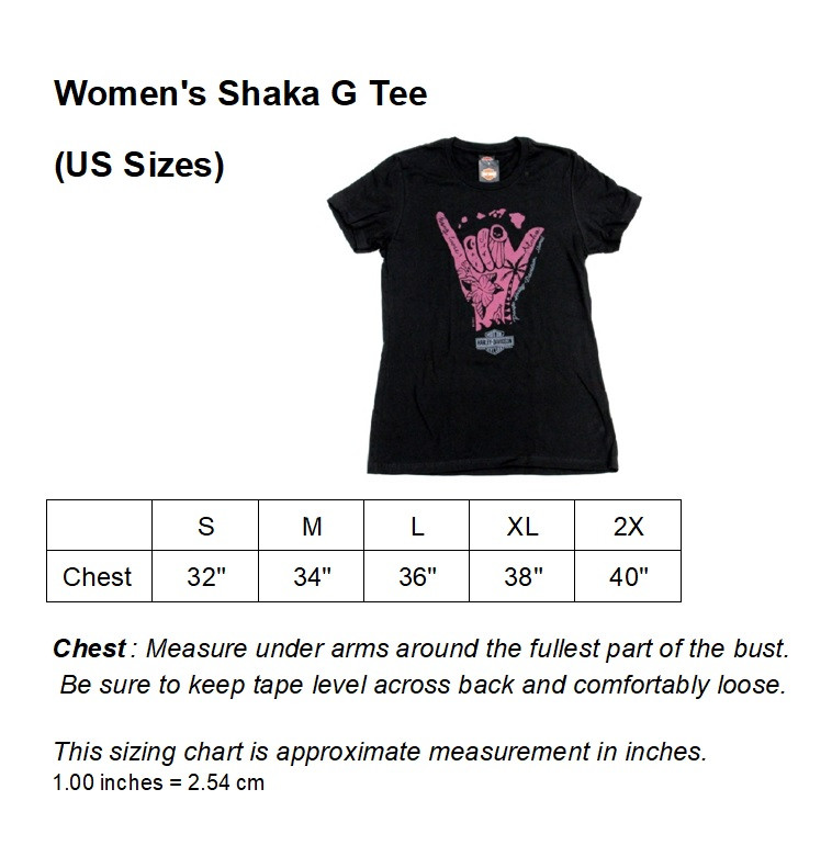 Harley-Davidson Women's Shaka G Grey T-shirt