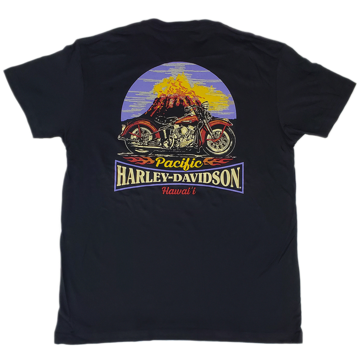 Harley-Davidson Men's Volcano Bike T-Shirt – Black | Pacific H-D