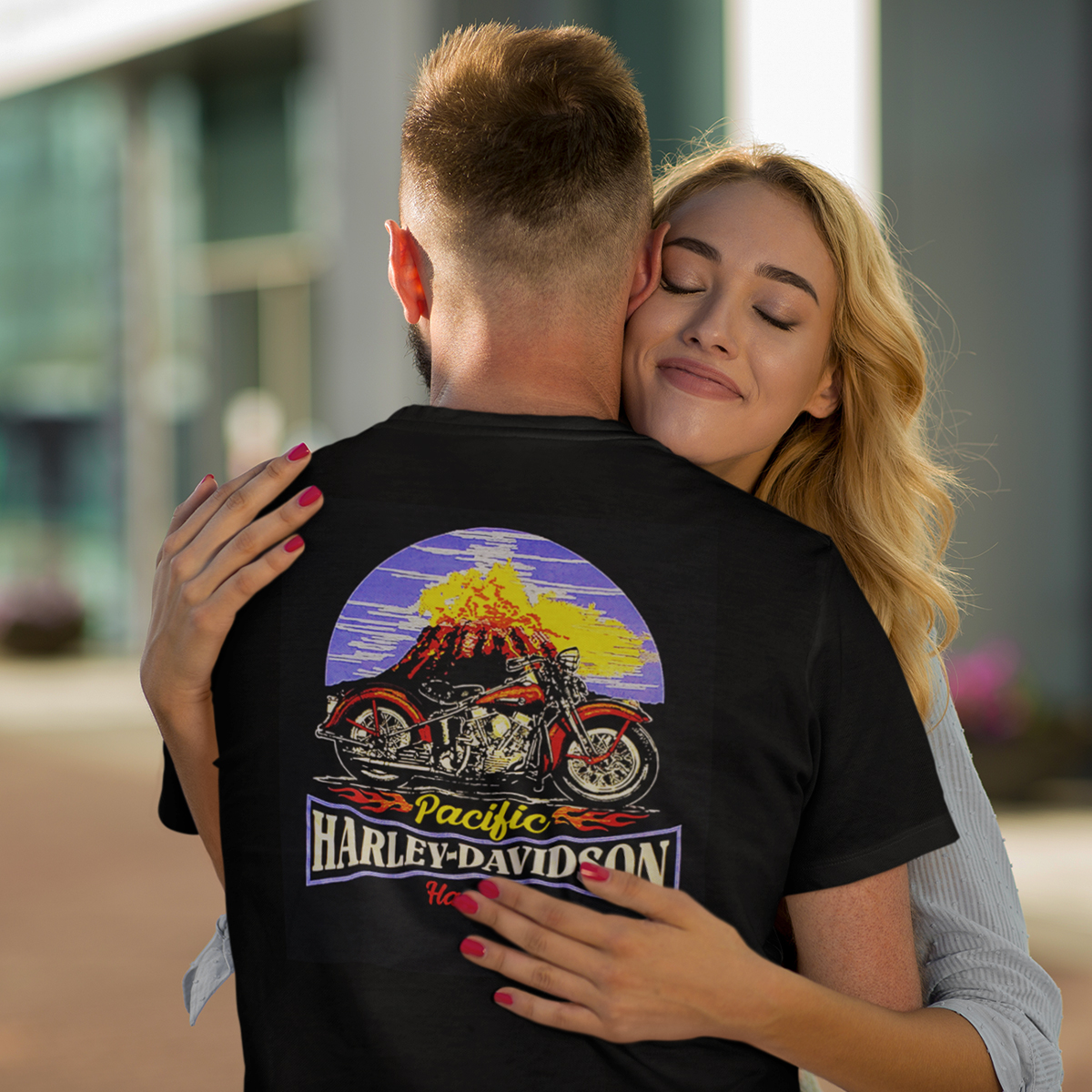 Harley-Davidson Men's Volcano Bike T-Shirt – Black | Pacific H-D