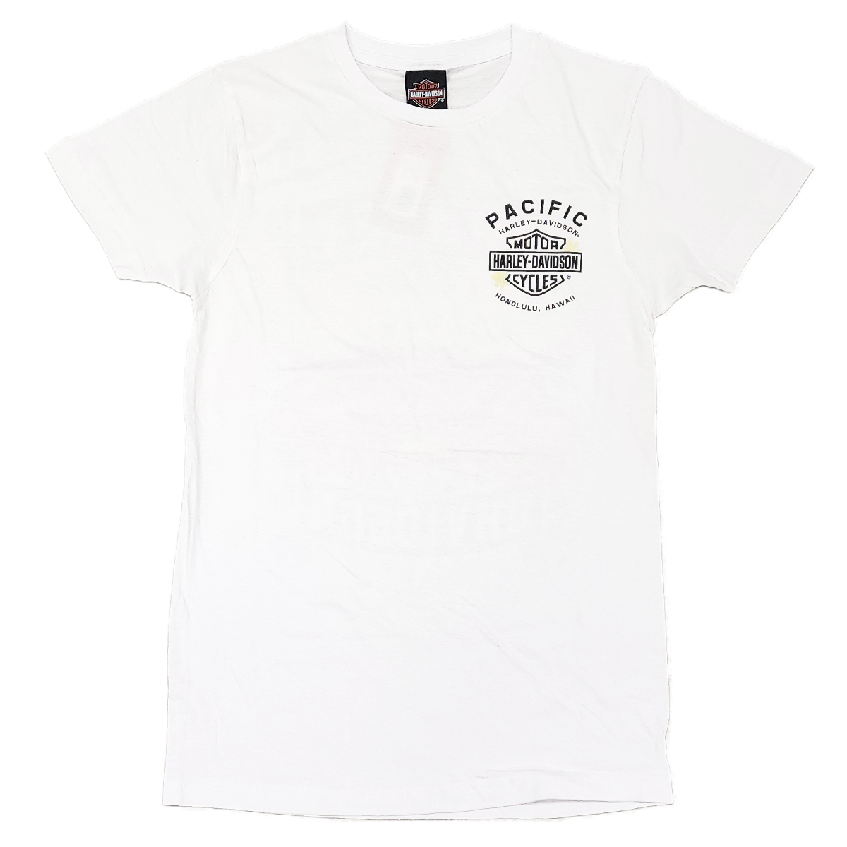 Harley-Davidson Men's Hang On T-Shirt – White | Pacific H-D Hawaii