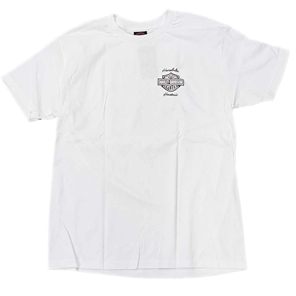 Harley-Davidson Men's Tiki Tok White T-Shirt | Honolulu H-D Hawaii