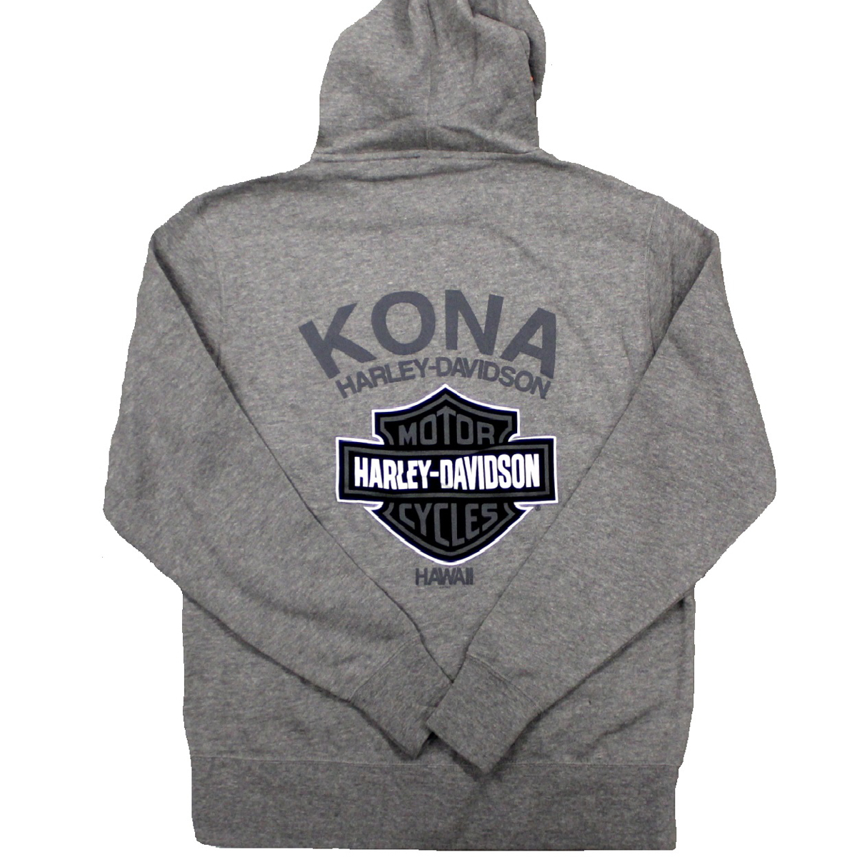 M_jin92✩⃛ Harley-Davidson Men's Kona HD Original Zip-up Grey Hoodies
