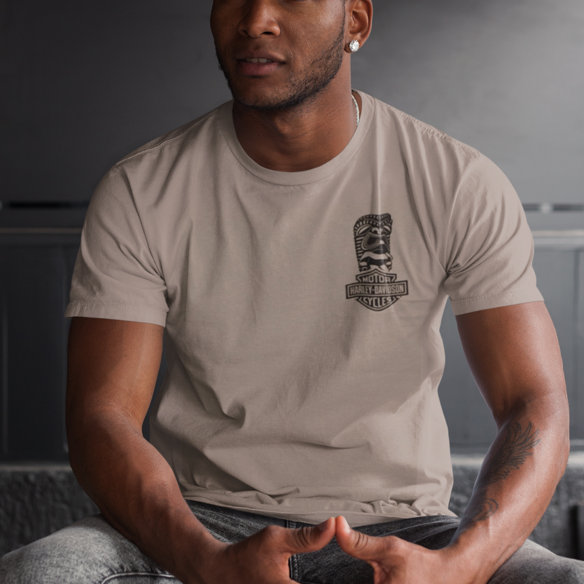 Harley-Davidson Men's Tiki Brah T-Shirt