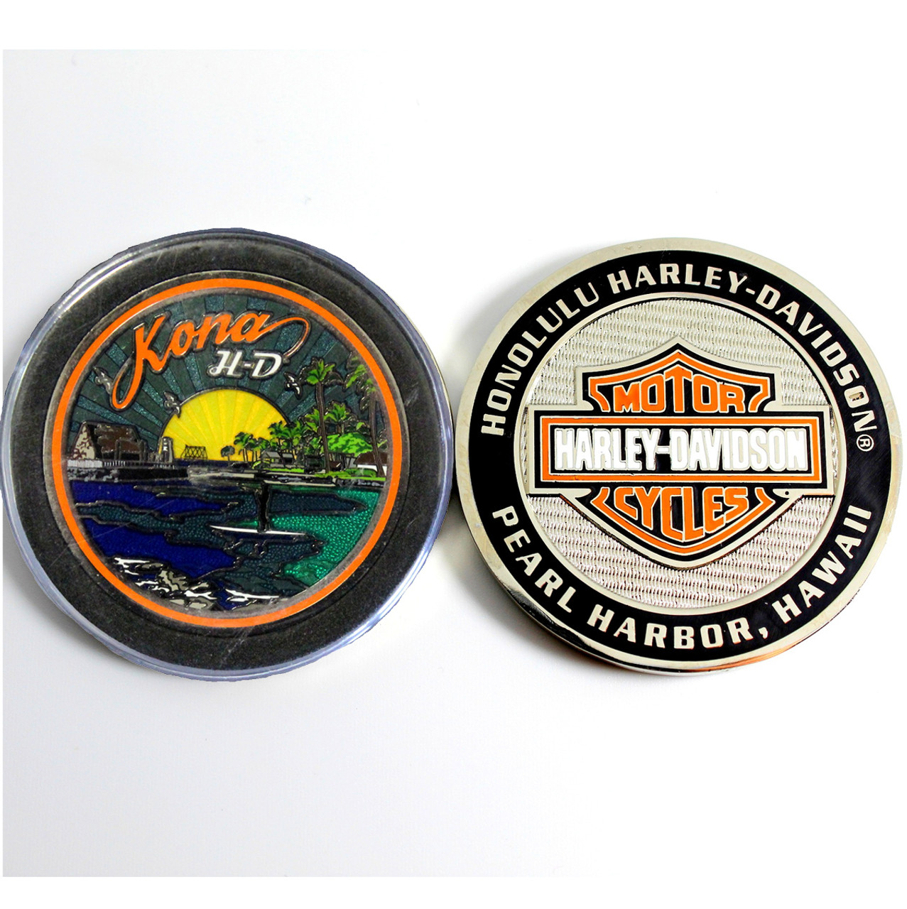 Harley-Davidson Hawaii Exclusive Challenge Coins - Set of 4