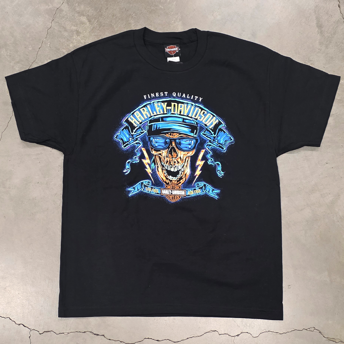 Harley-Davidson Men's Skull Shock T-shirt