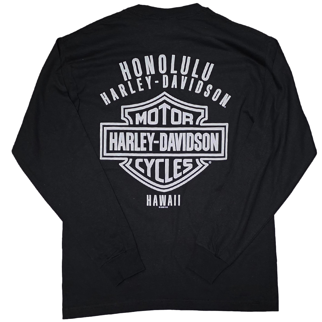 Harley-Davidson Men's Flag Fly Long Sleeve T-Shirt