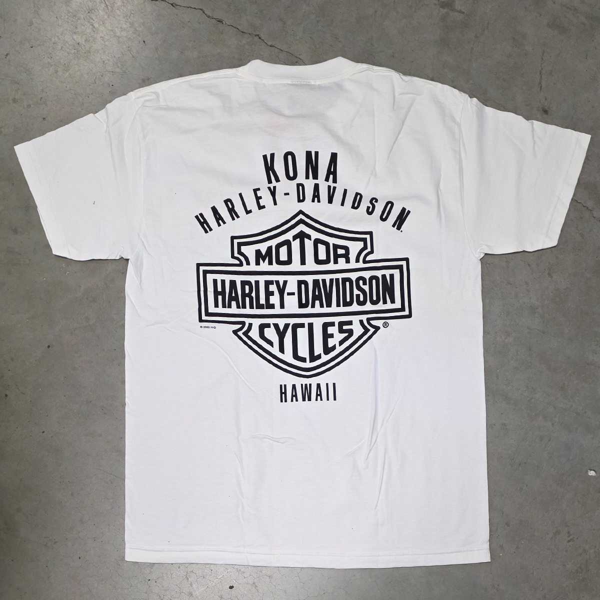 Harley-Davidson Men's Kona Simple Soar T-Shirt – White | Kona H-D