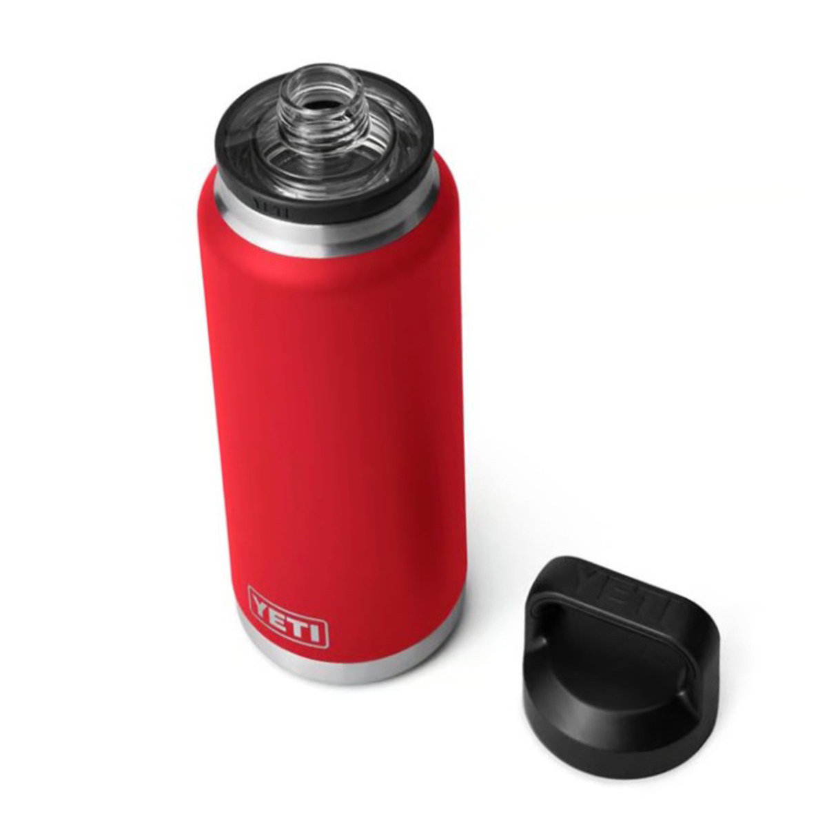 Hawaii Exclusive YETI Red Rambler 36 oz Water Bottle Ride Aloha Design