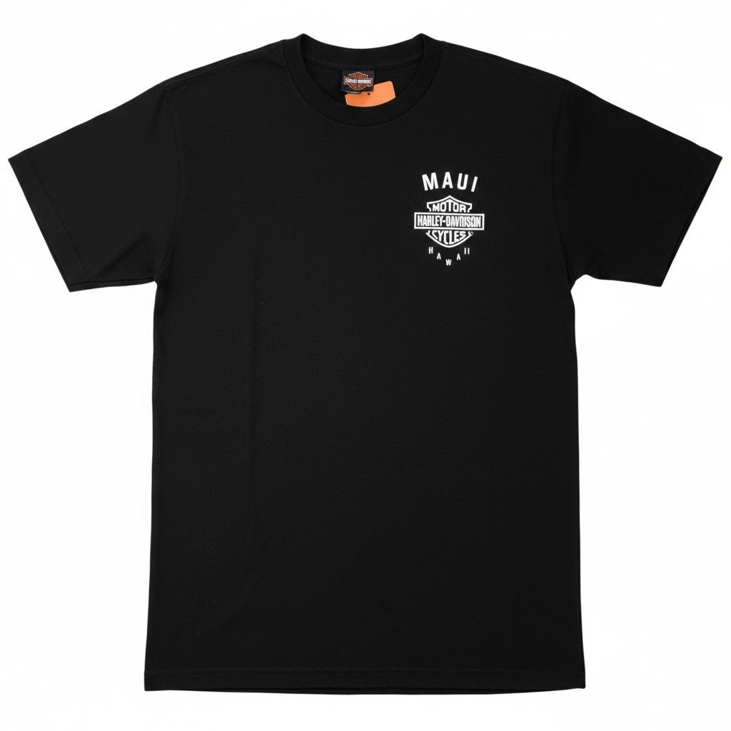 Harley-Davidson Maui Tシャツ Lサイズ Harley-Davidson Men's Maui Ride In Paradise Black T-Shirt