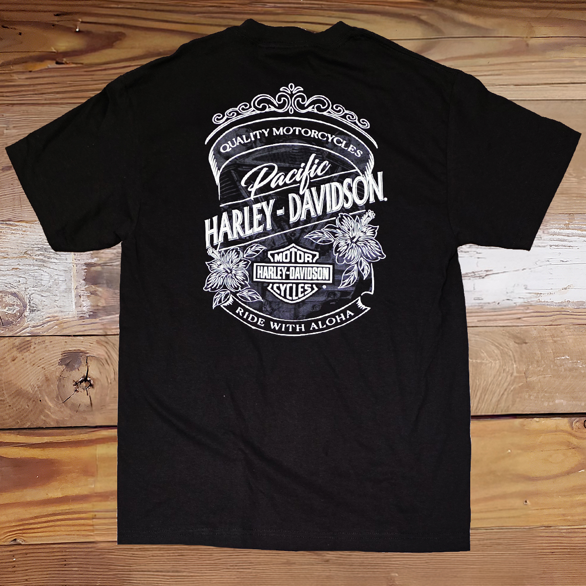 Harley-Davidson Men's Labeled T-Shirt – Black | Ride With Aloha