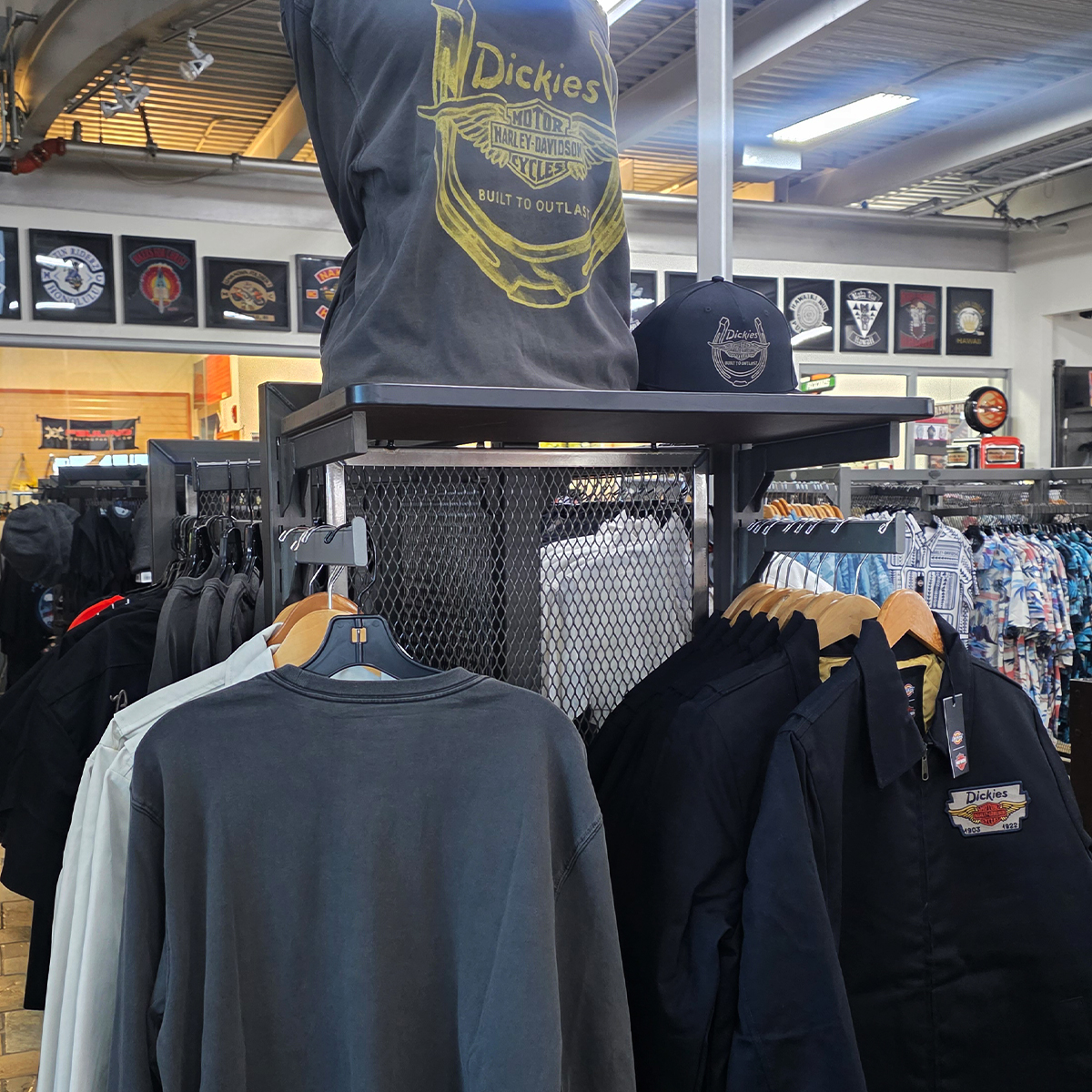 Harley-Davidson® x Dickies® Men's Winged Horseshoe Long Sleeve Shirt