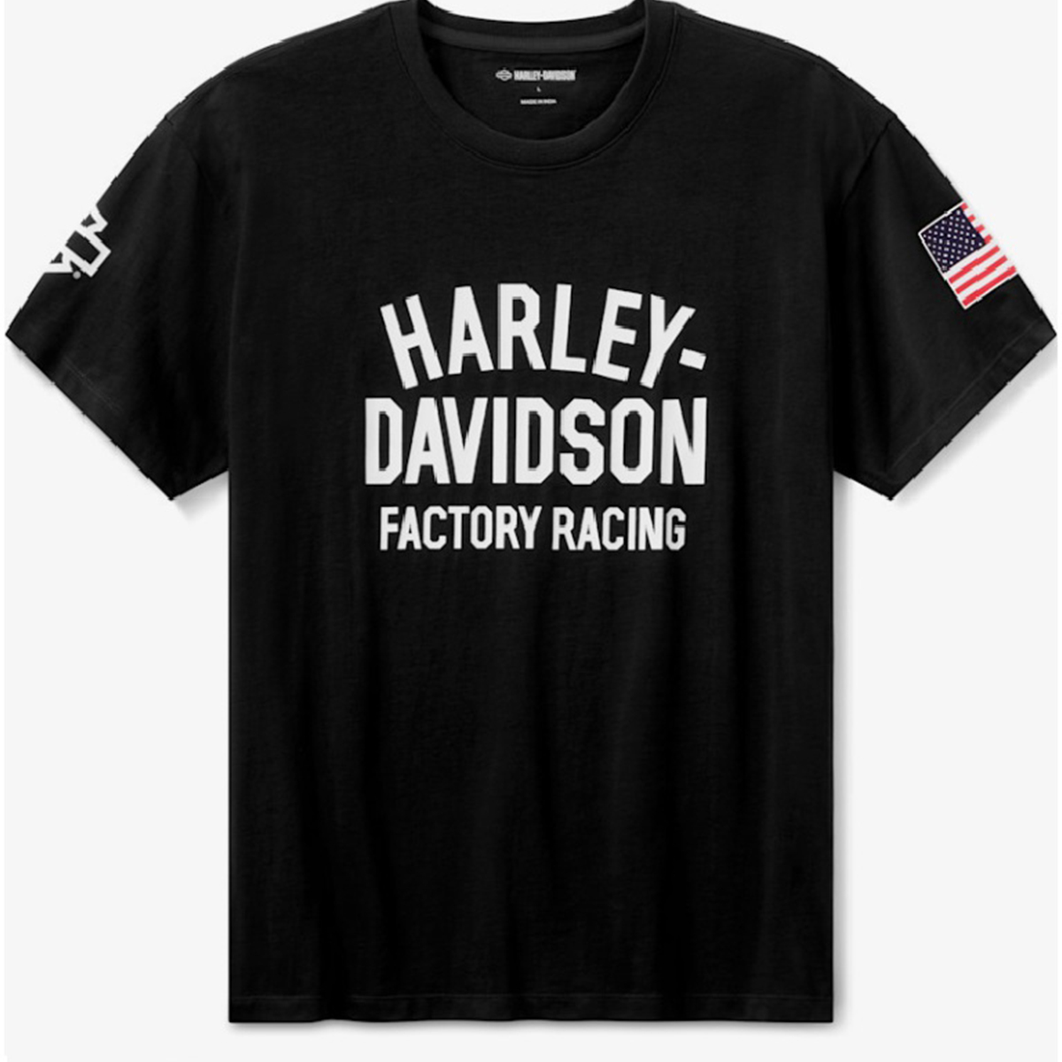 【新品L】 Tefuny / HARLEY T-THIRT 新品L】 Tefuny / HARLEY T-THIRT Harley-Davidson Men's Factory