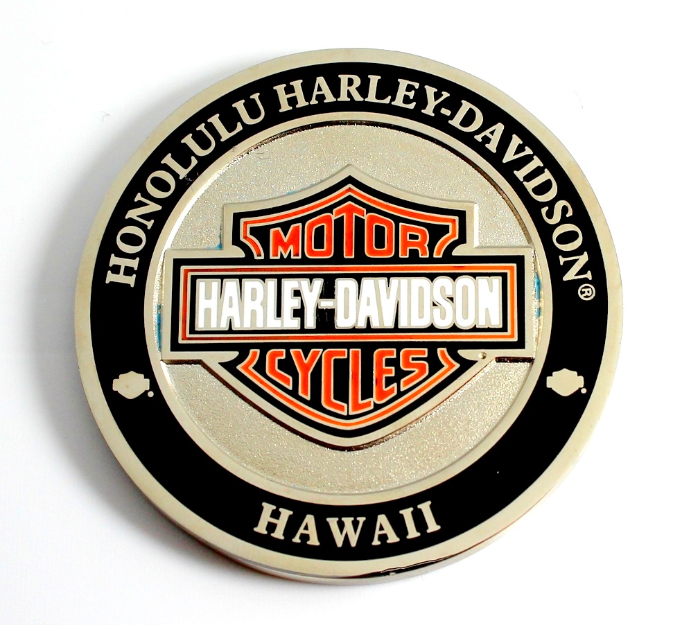 Harley-Davidson Tiki Wave Challenge Coin