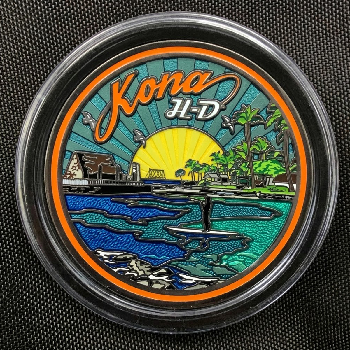 Harley-Davidson Kona Sun Challenge Coin