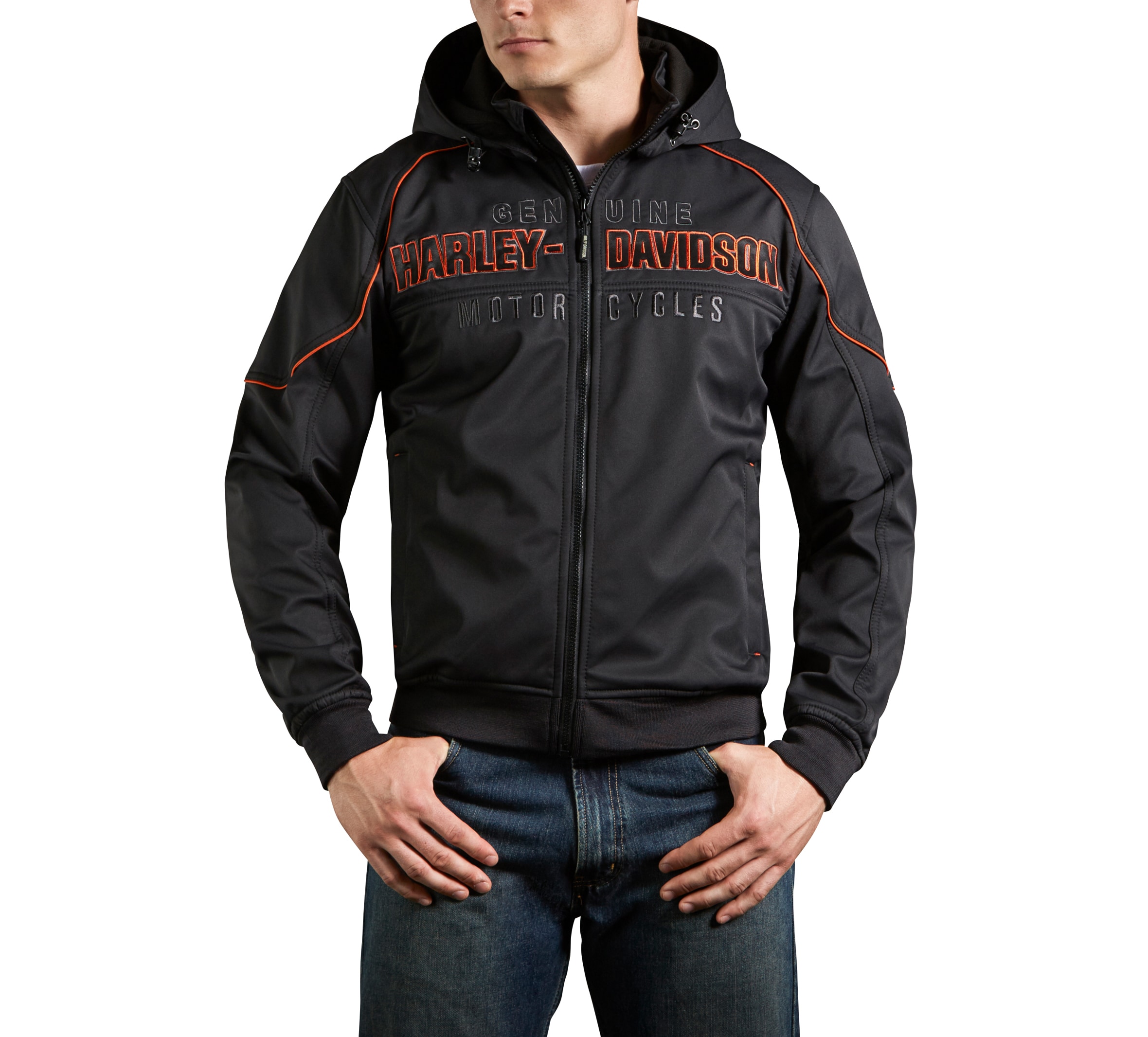 HarleyDavidson Mens's Idyll Performance Soft Shell Jacket