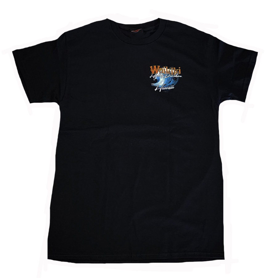 【ショッパー付】 HONOLULU HARLEY-DAVIDSON Tシャツ VINTAGE HARLEY DAVIDSON HONOLULU HAWAII TEE SHIRT SIZE 2XL