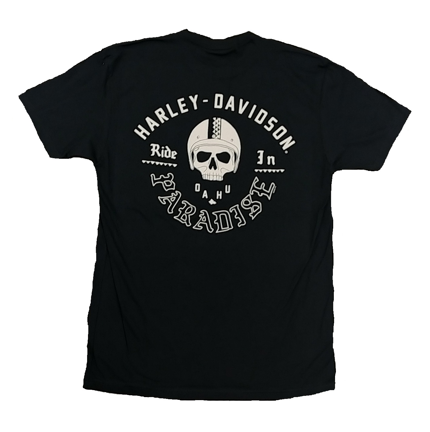 Harley-Davidson Men's Ride in Paradise Black T-Shirt | Oahu