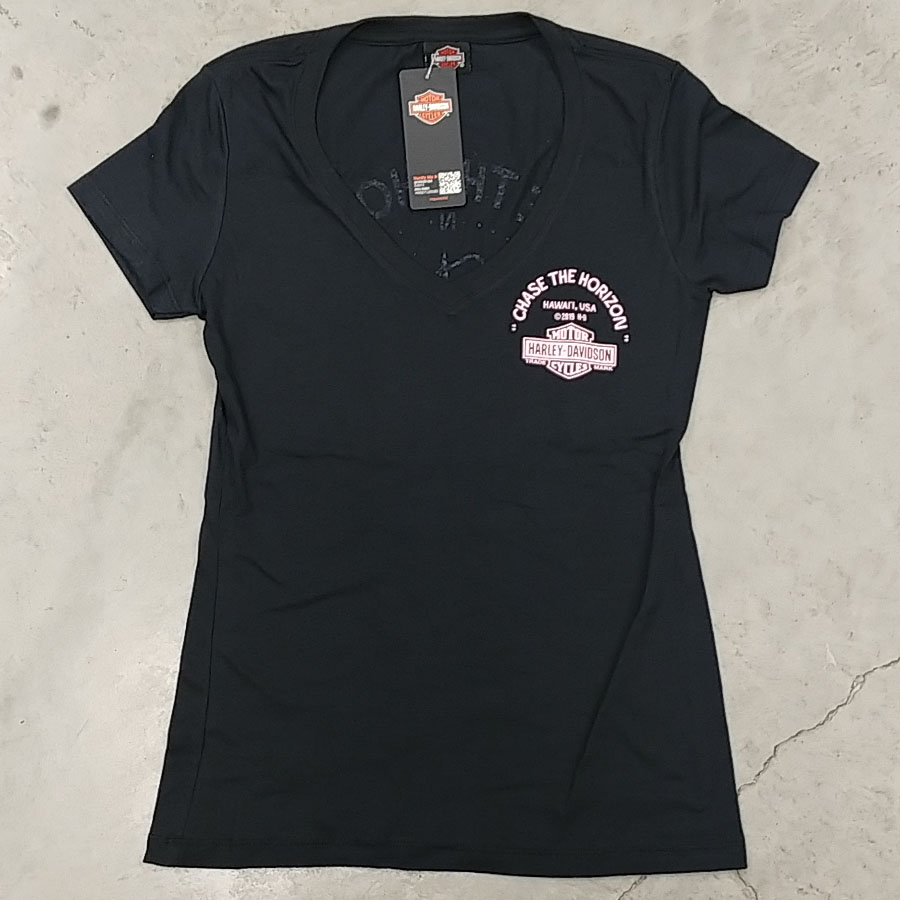Harley-Davidson Women's Chase The Horizon Tee Black