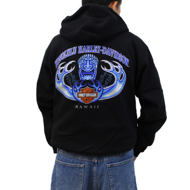 ハワイ限定 Harley-Davidson Tiki Wave ハーレーロゴ ロンT 長袖 tikiwavejkt-jpg2__44197.