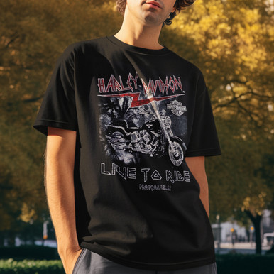 Harley-Davidson Men's Love Bikes T-Shirt – Black | Live To Ride