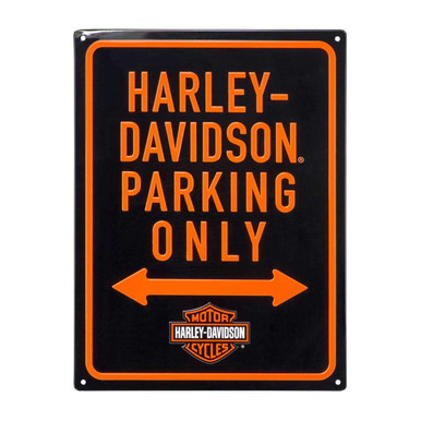 【年末SALE】HARLEY DAVIDSON PARKING ONLY parking-sign__18227.1754700919