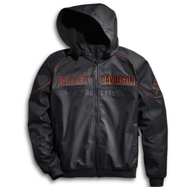 Harley-Davidson Mens's Idyll Performance Soft Shell Jacket