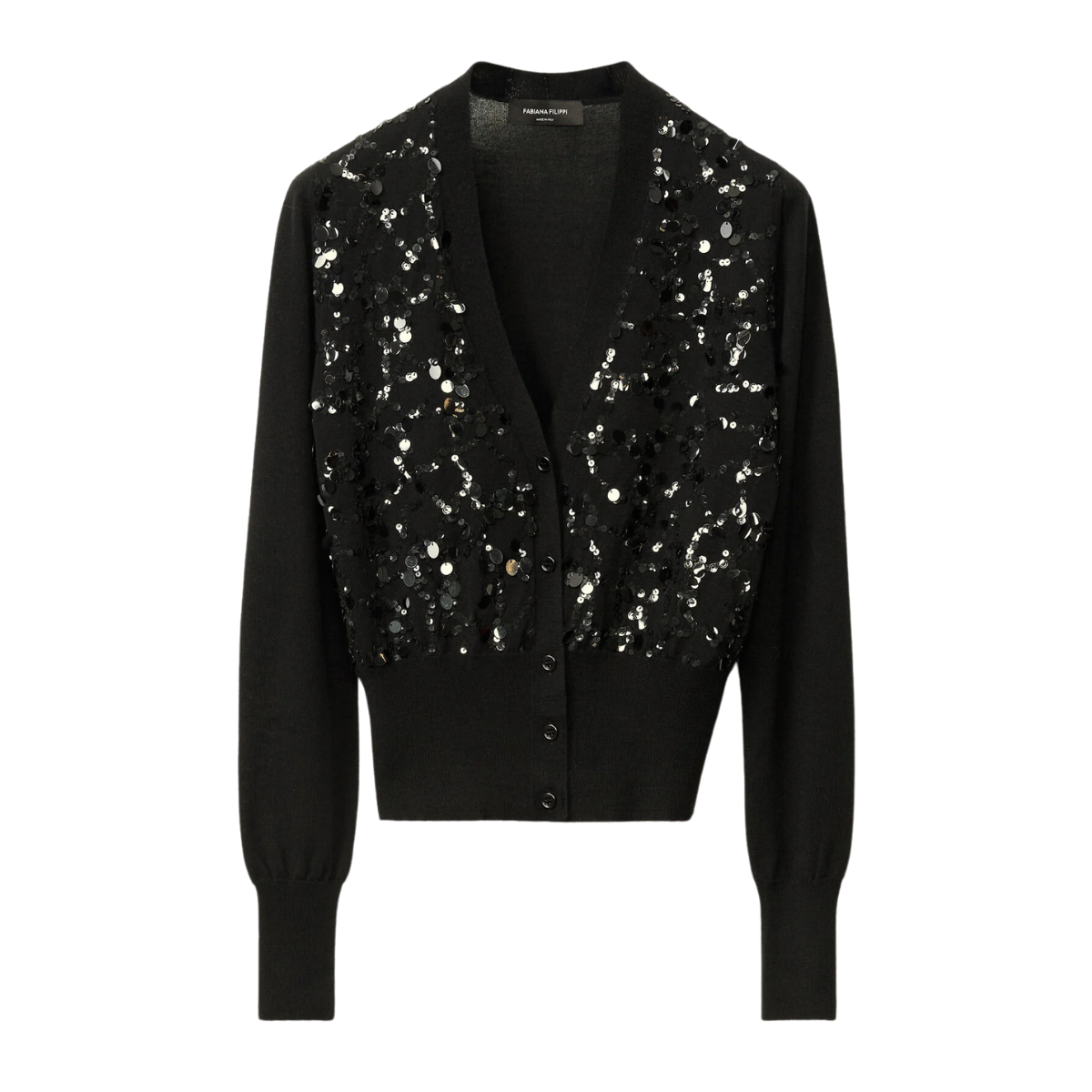 FABIANA FILIPPI ファビアナフィリッピ ラメ カーディガン Fabiana