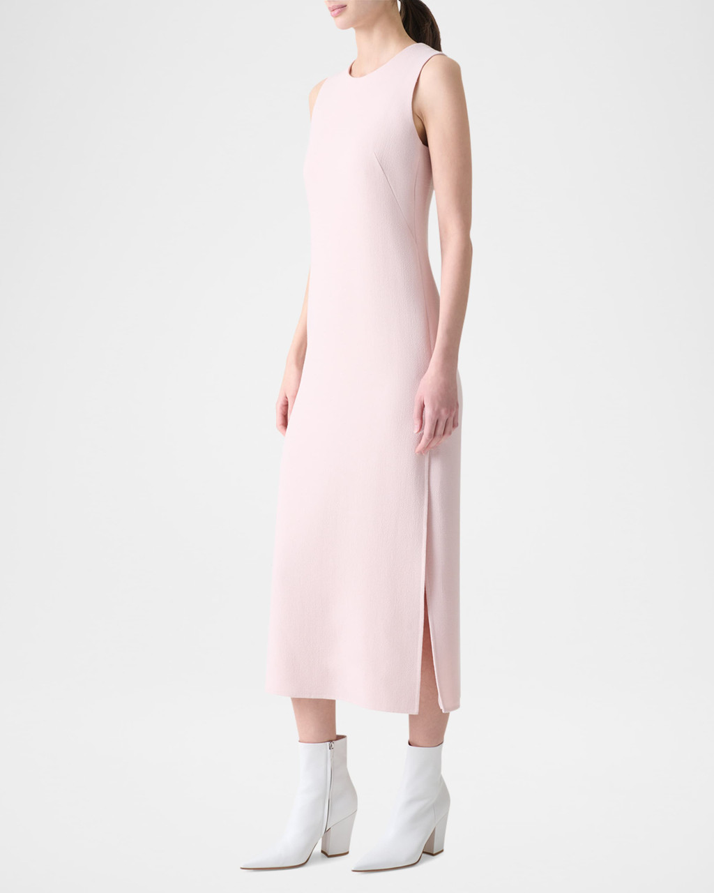 open lace back dress Jenny Yoo Luella Dress in Powder Pink main image 1
