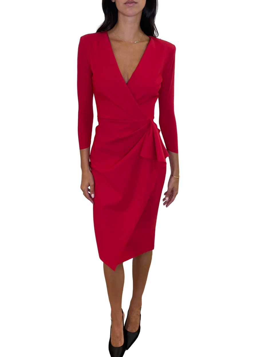chiara boni la petite robe red dress *VIRTUAL TRUNK SHOW* Chiara Boni La Petite Robe Zuhur BR Dress