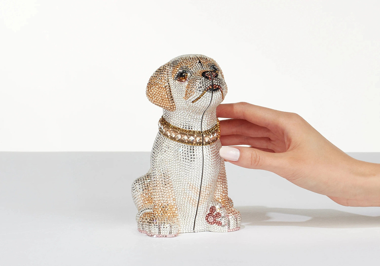 Judith Leiber Couture Puppy Luna