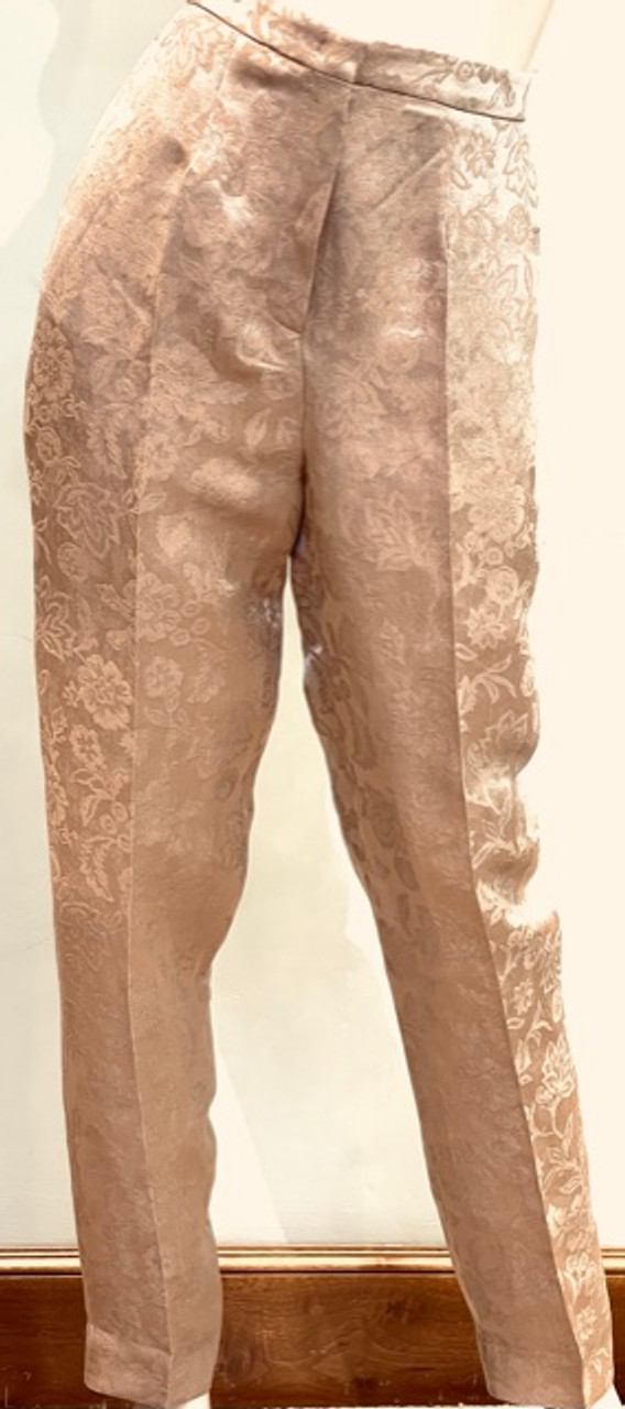 Brocade pants in White for | Dolce&Gabbana® US