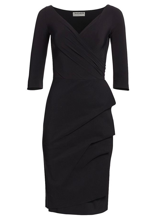 Chiara Boni La Petite Robe Florien Dress in Black Chiara Boni La Petite Robe Florien Dress in Black