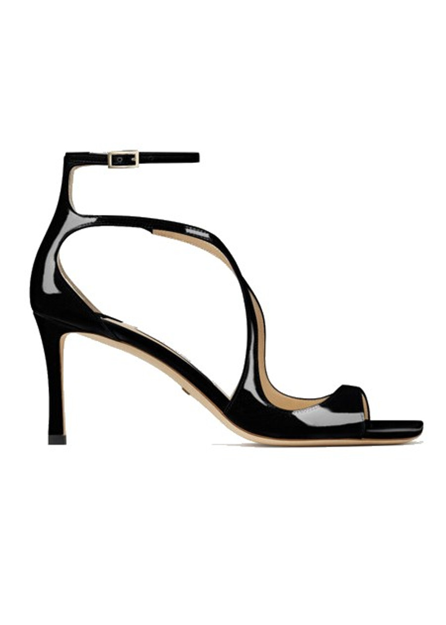 JIMMY CHOO Lang Patent Leather Sandal, Jazzberry – OZNICO