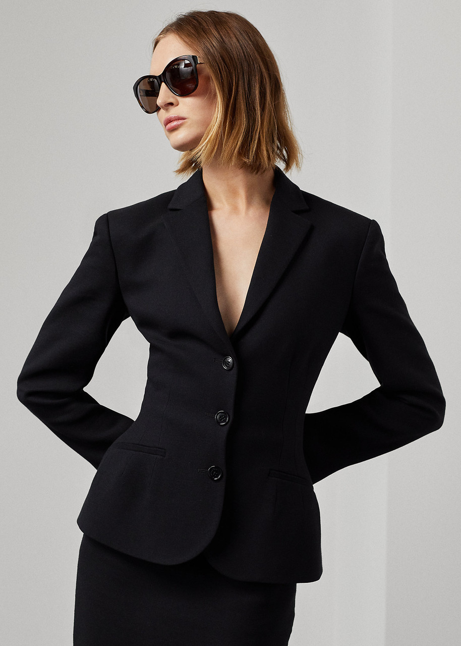 ジャケット・アウター RALPH LAUREN BLACK Tailored Jacket 42S Lauren Ralph Lauren Black Label 42L Mens Sport Coat Jacket