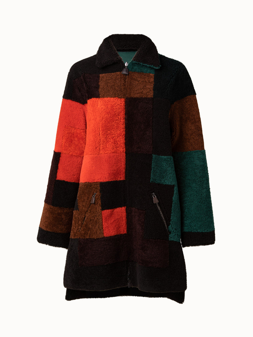 Fabiola oversized wool coat