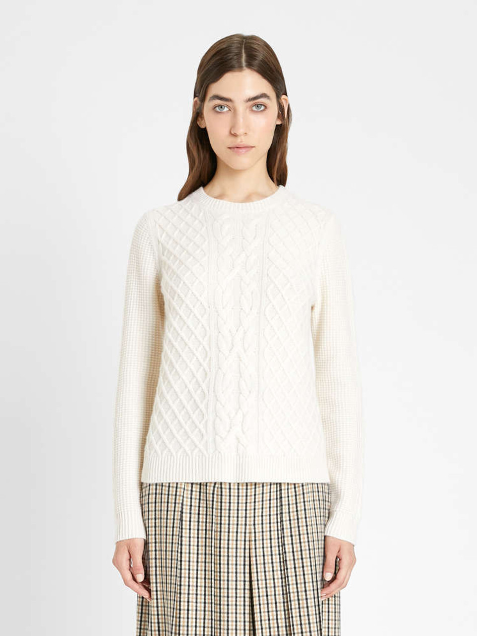 Broderie Anglaise Knit Pullover - Women - Ready-to-Wear