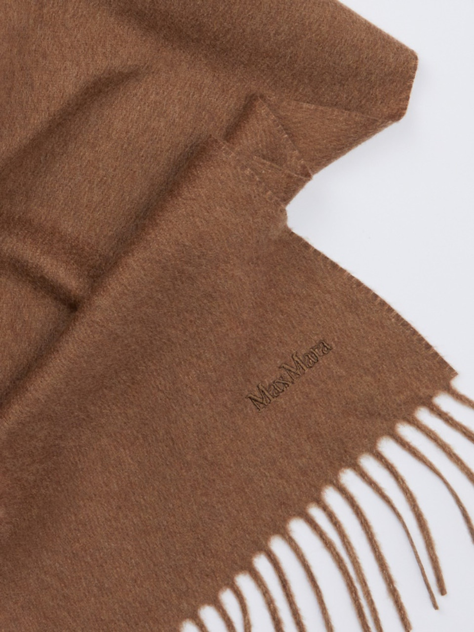 【Max Mara】 BACI CASHMERE SCARF ★送料・関税込★ Max Mara Baci Cashmere Scarf in Brown