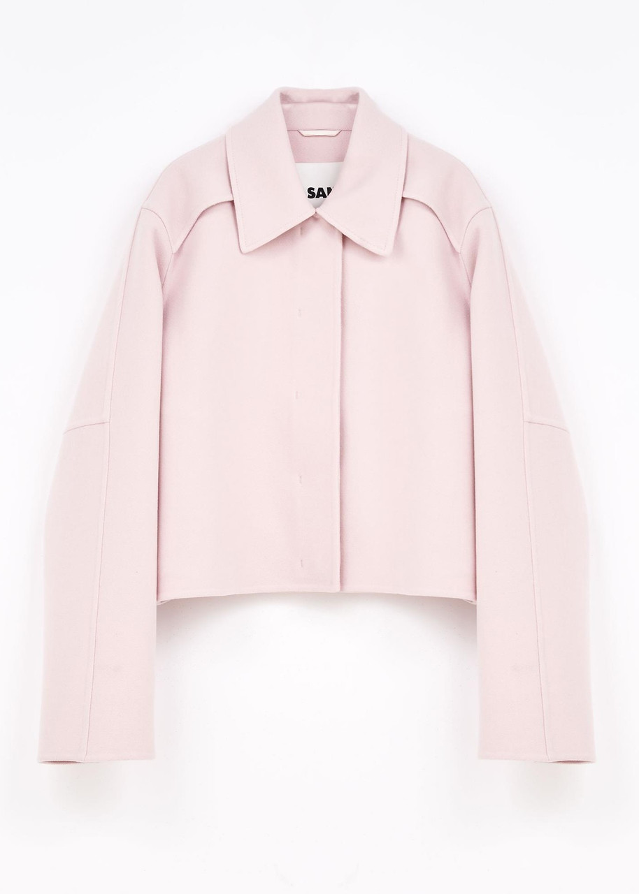 Jil Sander Compact Double Wool Cropped Jacket