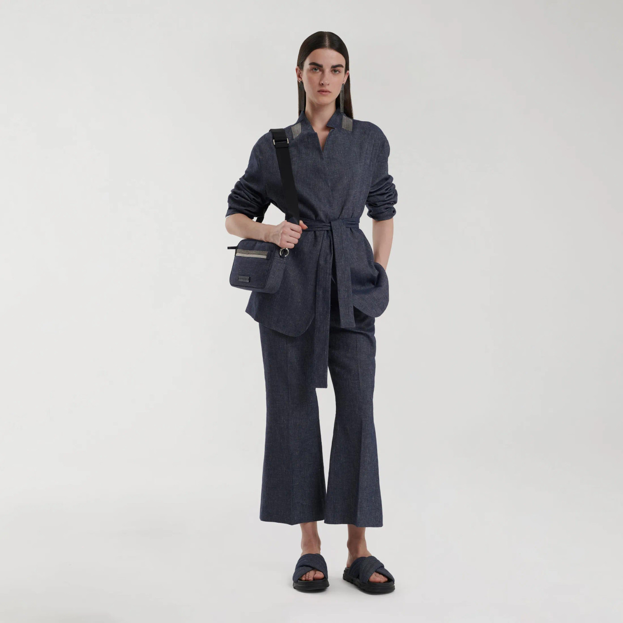 FABIANA FILIPPI - Flared Cotton Trousers