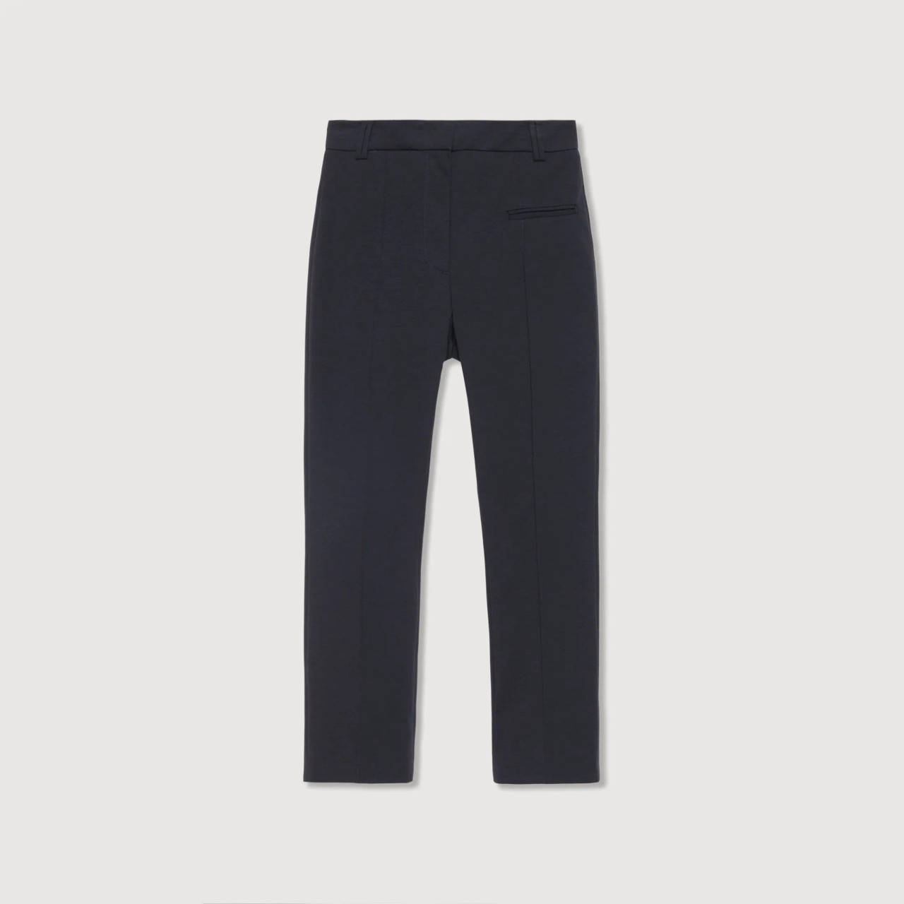 Allsaints Mens Graphite Blue Walde Skinny Mid-rise Stretch-cotton Trousers  | ModeSens